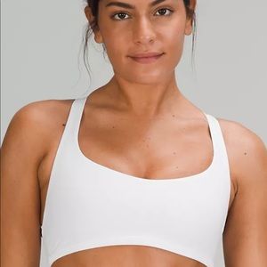 Lululemon white free to be bra
